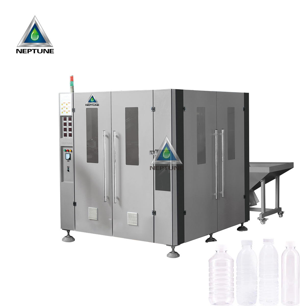 Automatic Pet bottle Blowing Machine 2 Cavity type with 2000 bottles per hour capacity and for making 200ml to 2000ml plastic water bottle