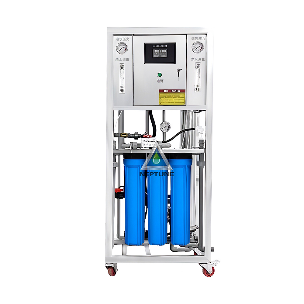 1500GDP Reverse Osmosis Industrial Water Filter System widely use in hospital school and beverage industry