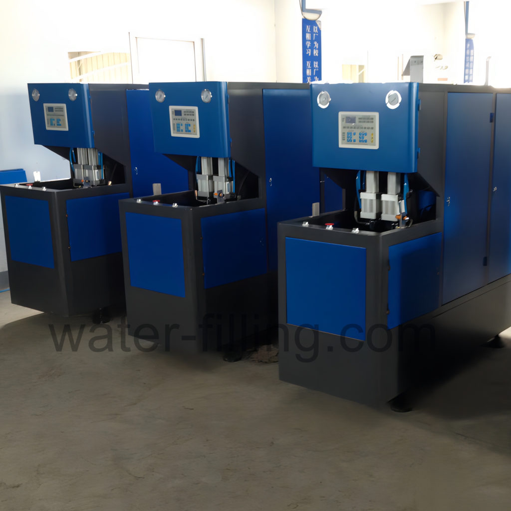 a lot blower machine of the Water bottle making machine in our factory for sale