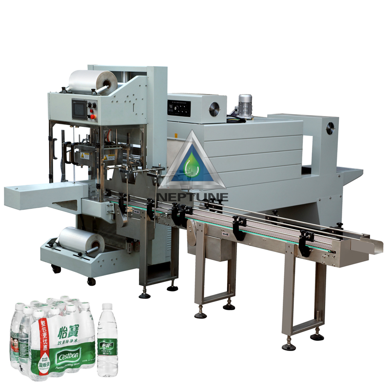 bottled water wrap package machine